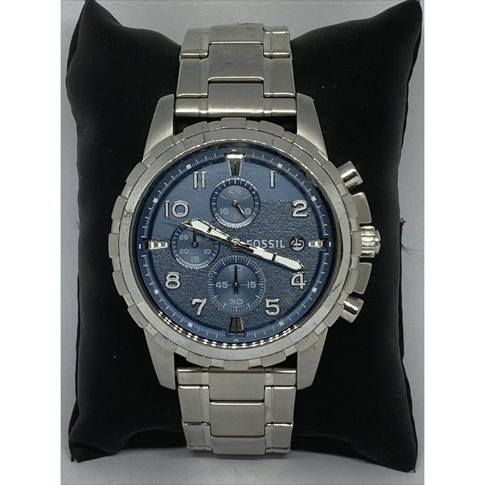 Fossil Dean FS5023 Men's Silver Stainless Steel An
